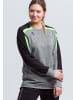 erima Liga 2.0 Sweatshirt in grau melange/schwarz/green gecko