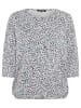 Olsen Shirt Clara in grau blau