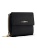 Lazarotti Bologna Leather Zip-Around Geldbörse Leder 12 cm black