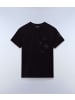 Napapijri T-Shirt "S-Eclair Ss" in Schwarz