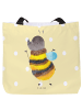 Mr. & Mrs. Panda Beuteltasche Hummel flauschig ohne Spruch in Gelb Pastell