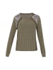 mimo Women Sweater in GREEN