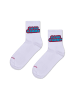 Happy Socks Socken 5-Pack Simple Stripe Short Crew Sock in schwarz