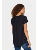 SAINT TROPEZ Top BrittaSZ Gerade Passform in Blue Deep