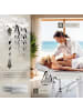 tectake 3 Zonen Massageliege-Set  210 x 95 x 89 cm, weiß