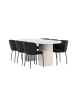 ebuy24 Essgruppe Narvik (7-teilig) Beige 100 x 200 cm