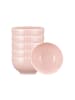 Seltmann Weiden 6er Set Café au lait Schalen Amina ø 12,9 cm in Rosé