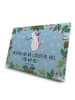 Mr. & Mrs. Panda Adventskalender Einhorn Party mit Spruch in Eisblau