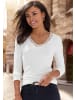 LASCANA Langarmshirt in creme