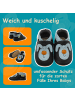 Sayoyo Baby Krabbelschuhe aus Leder, weiche Lauflernschuhe mit rutschfester Sohle 