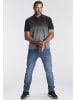 Man's World Poloshirt in schwarz-grau