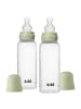 BIBS PP-Flasche 2er Pack Baby Bottle Round in green