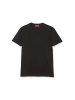 Hugo Boss V-Kragen T-Shirt für Herren in schwarz