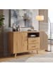 FineBuy Sideboard in Braun / MDF / 116x40x95