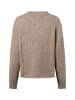 Marie Lund Strickpullover in taupe - 0004