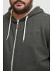BLEND Kapuzensweatjacke BHHulker in Grau