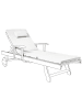Beliani Auflagen TOSCANA/JAVA/AMANTEA PREMIUM in Weiß - (W) 58 x (H) 5 x (L) 189 cm