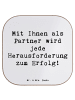Mr. & Mrs. Panda gläseruntersetzer Spruch Erfolgreiche Geschäfts... in Weiß