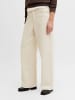 JJXX Hosen mit weitem Bein in Ecru