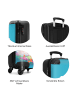 NoBoringSuitCases Suitcase, Handgepäck, Koffer, Trolley, Reisekoffer Rosa Einhorn-Druck mit