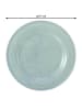 Seltmann Weiden 6er Set Speiseteller Beat Color Glaze ø 27,7 cm in Arktisblau