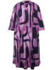Ulla Popken Midikleid in aubergine