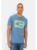 Camel Active Jersey T-Shirt aus zertifiziertem Organic Cotton in Denim Blau