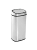 HOMCOM Mülleimer-68L-Silber