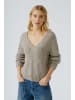 Oui Pullover in smokey taupe