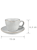 Butlers Kaffetasse mit Untertasse HENLEY in Grau