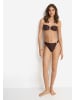 LSCN BY LASCANA Bandeau-Bikini-Top in dark brown