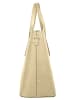 Cluty Handtasche echt Leder in beige