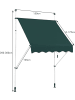 COSTWAY Klemmmarkise 150 cm in Grün
