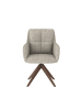 Signature Bridge-Stuhl mit Massivholzbei in Beige - (W)61  x (H)86  x (L)67 cm