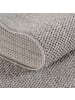 Teppich Boss Kurzflor Teppich Helix 2200, rund - Silber