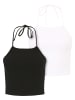 Urban Classics Tanks & Cami in black/white