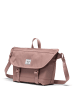 Herschel Cove Messenger - Umhängetasche S 24.5 cm (grid-black) in ash rose