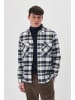 Matinique Overshirts MAglibbon Gerade Passform in Dark Navy