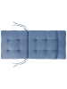 Beliani 8er-Set Auflagen MAUI PREMIUM in Blau