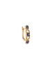 NAEMI Women Earrings in Rose Gold Navy