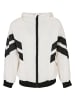 Urban Classics Urban Classics Damen Girls Crinkle Batwing Jacket in white/black