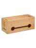 relaxdays Kabelbox in Natur - (B)34,5 x (H)14 x (T)14 cm
