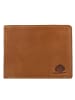 Greenburry Tornado Geldbörse RFID Schutz Leder 12 cm in peanut brown