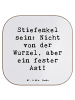 Mr. & Mrs. Panda Untersetzer Stiefenkel mit Spruch in Weiß