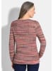 GOLDNER Kurzgröße:  Strickpullover Baumwoll-Pullover in Multicolor in bunt / gemustert