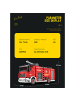 COFI 1453 Reobrix 22008 Feuerwehrfahrzeug RC Klemmbaustein 2888 Teile ab 14 in Rot
