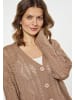 Albee Women Cardigan in Taupe