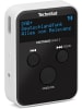 TechniSat DIGITRADIO mobil 2 Portables DAB+/FM Mini-Radio Akku Kopfhörer schwarz/weiß