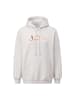 IZIA Women Hoodie in Offwhite