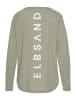 ELBSAND Longsleeve in grün meliert